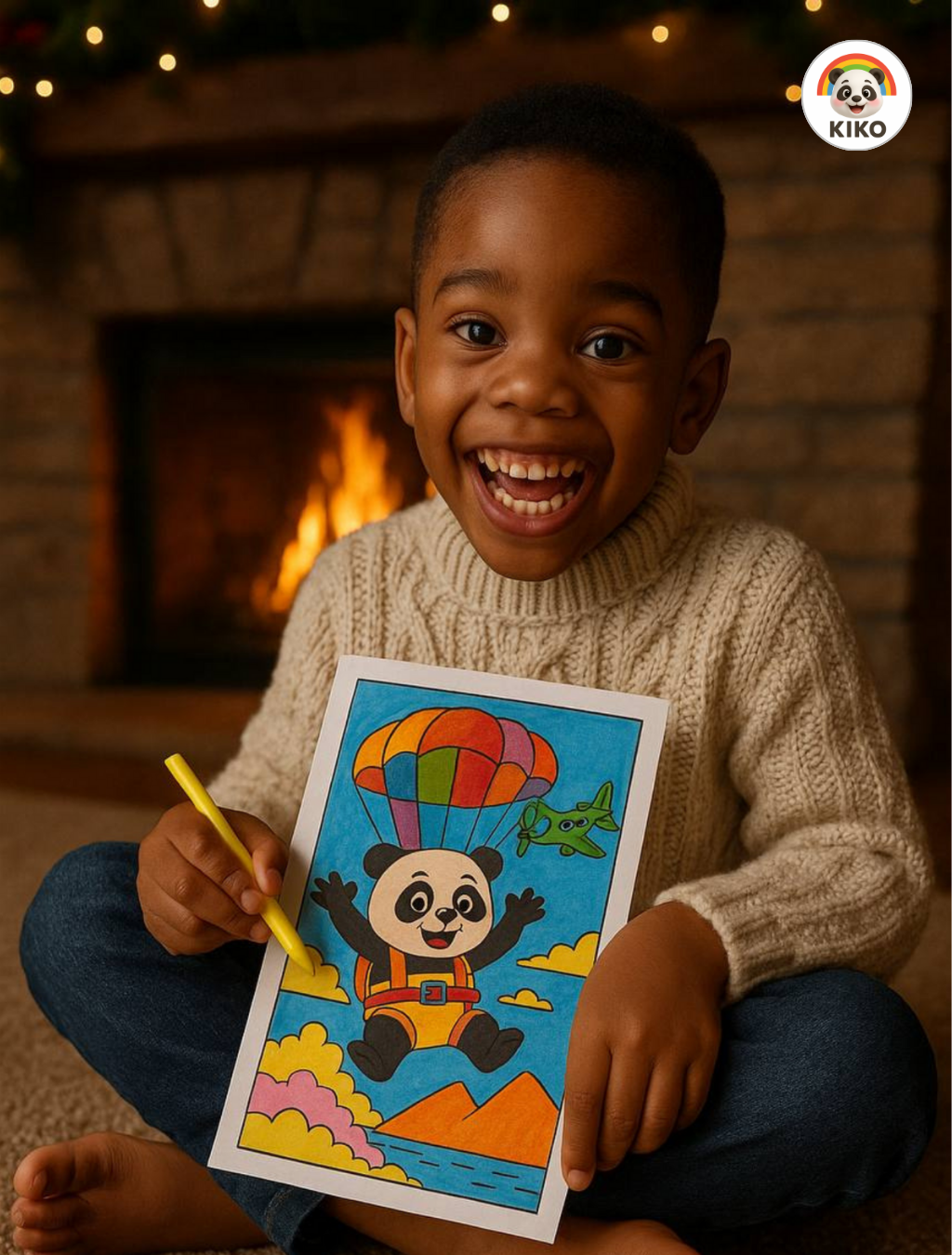 110 COLORIAGES "KIKO PART À L'AVENTURE" 🪂
