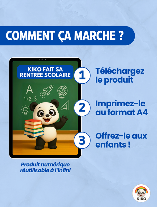 110 COLORIAGES "KIKO FAIT SA RENTRÉE" 🖋️