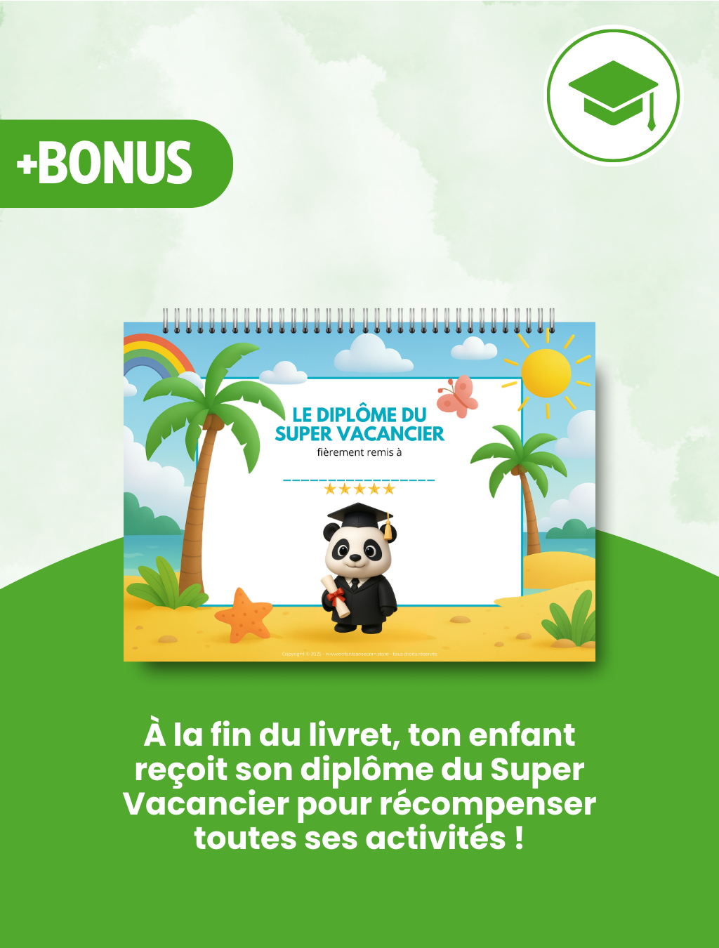 LIVRET D'ACTIVITÉS (5-7 ANS) - KIKO EN VACANCES D'ÉTÉ ⛱️