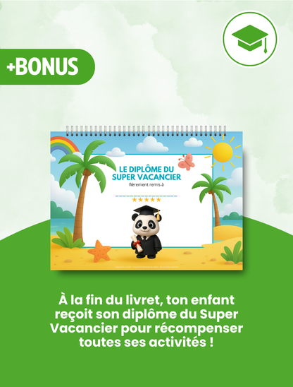 LIVRET D'ACTIVITÉS (5-7 ANS) - KIKO EN VACANCES D'ÉTÉ ⛱️