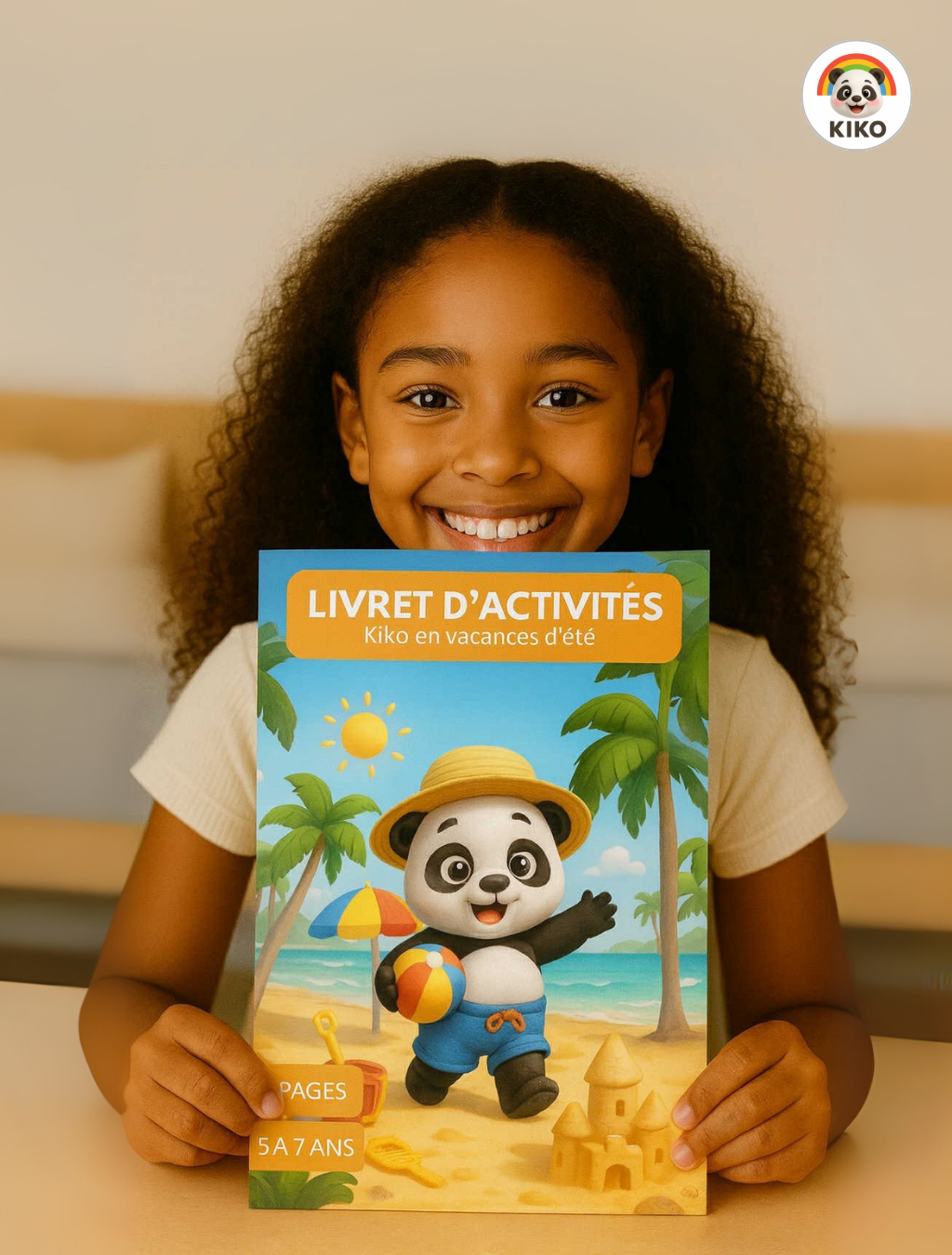 LIVRET D'ACTIVITÉS (5-7 ANS) - KIKO EN VACANCES D'ÉTÉ ⛱️